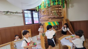 子ロバ保育園園内研修3か月の報告